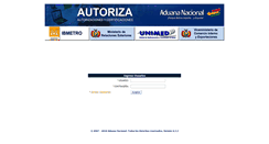 Desktop Screenshot of apad2.aduana.gob.bo